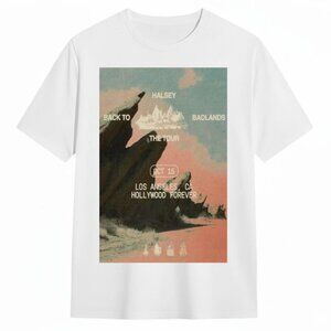 Halsey Los Angeles 2025 Tour Gildan Tee Concert Poster Graphic Shirt